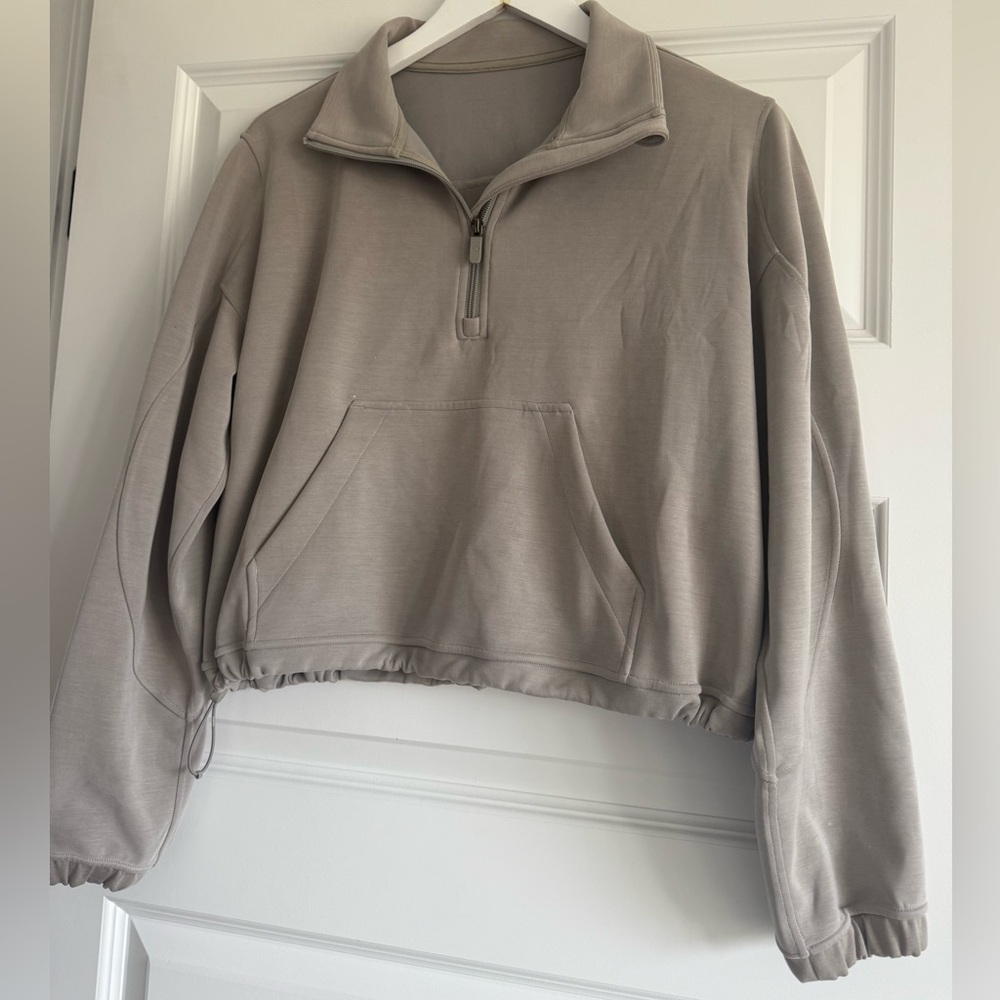 Lululemon Brushed Softstreme Half Zip - Picture 5 of 8